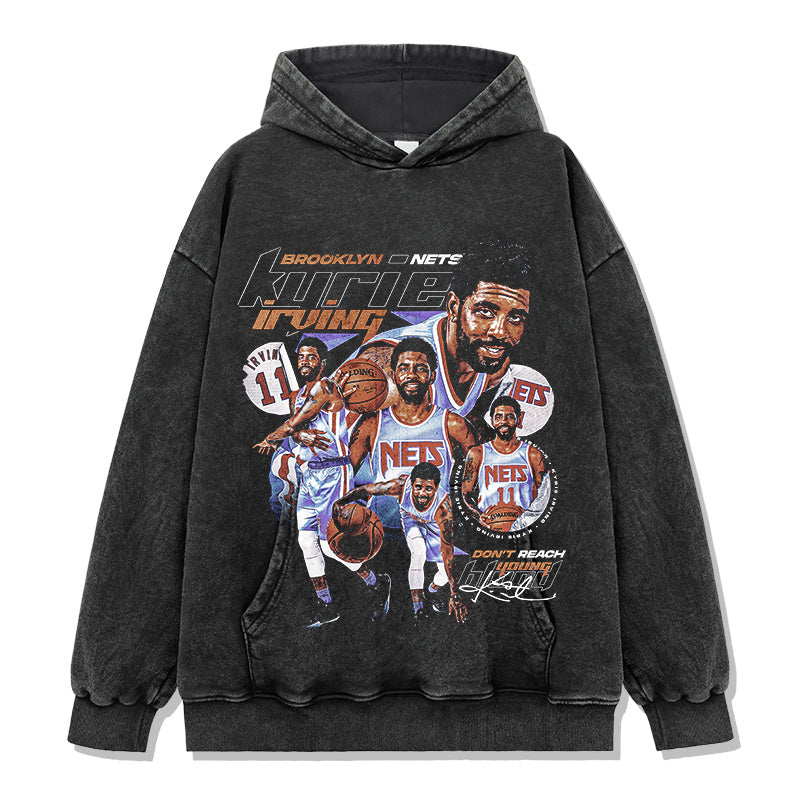 KYRIE IRVING VINTAGE HOODIE · AND ONE