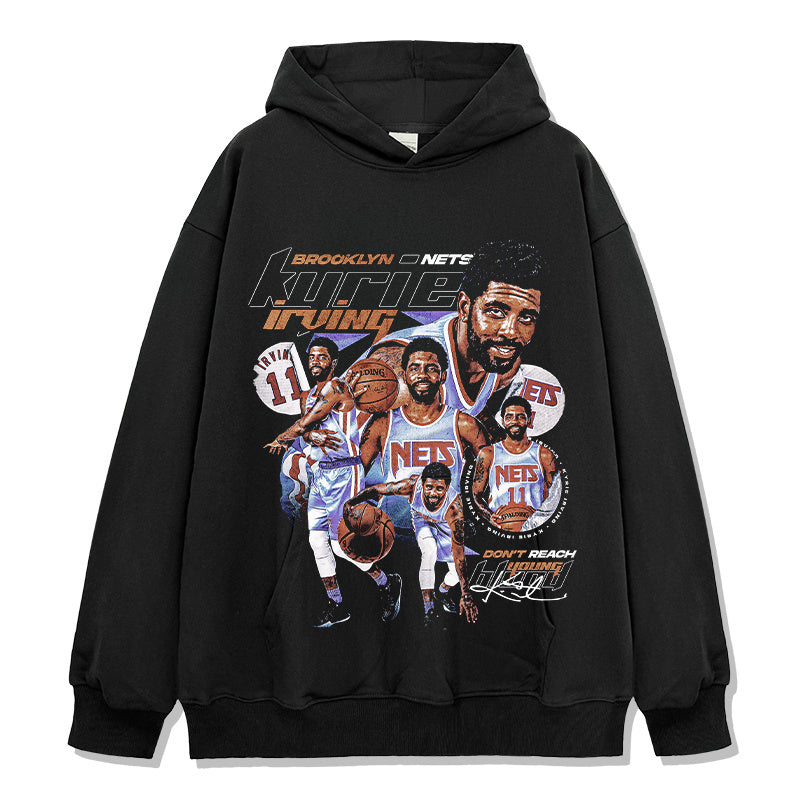 KYRIE IRVING VINTAGE HOODIE · AND ONE