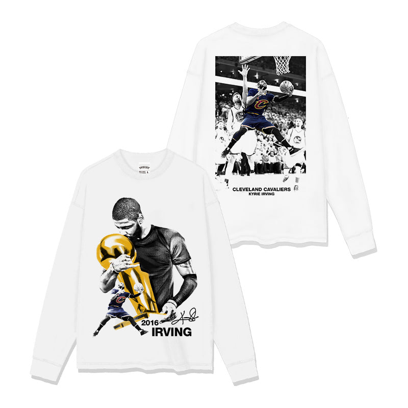 KYRIE IRVING LONG SLEEVE · HALL OF FAME