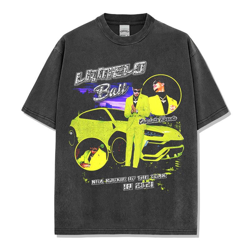 LAMELO BALL VINTAGE TEE · ALL STAR