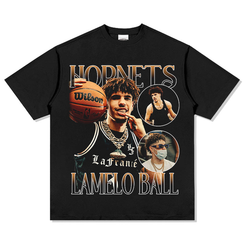 LAMELO BALL VINTAGE TEE · TRIPLE DOUBLE