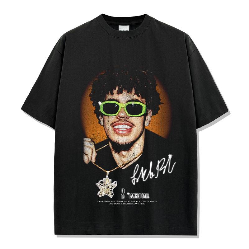 LAMELO BALL VINTAGE TEE · AND ONE