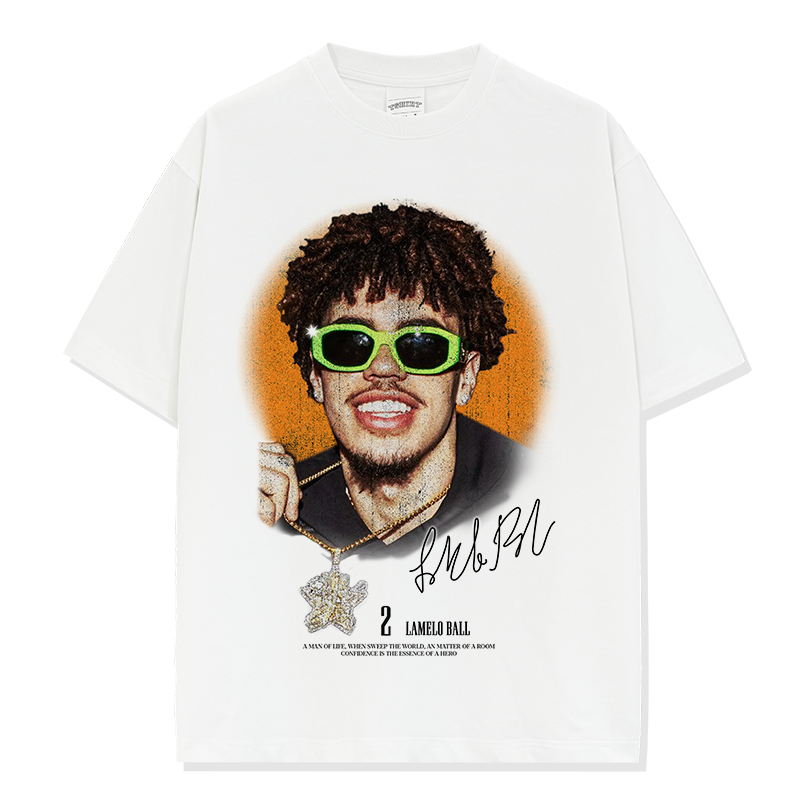 LAMELO BALL VINTAGE TEE · AND ONE