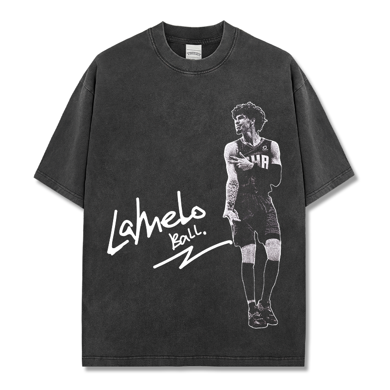 LAMELO BALL VINTAGE TEE · PRIME