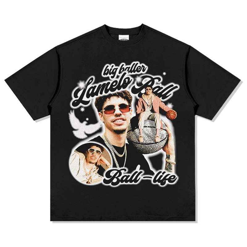 LAMELO BALL VINTAGE TEE · CROSSOVER