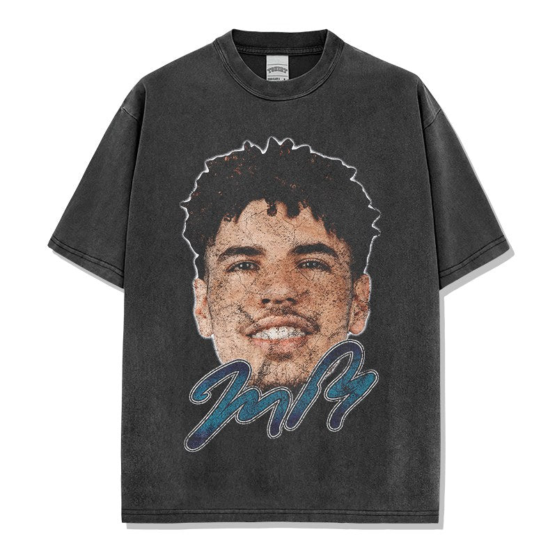 LAMELO BALL VINTAGE TEE · CLUTCH