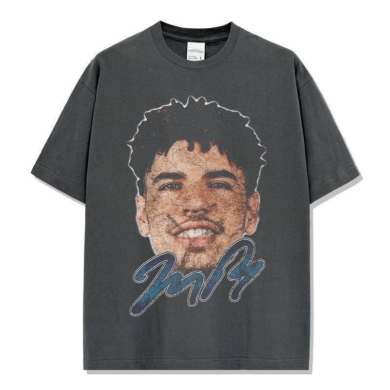 LAMELO BALL VINTAGE TEE · CLUTCH