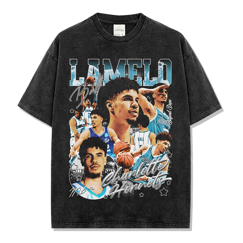 LAMELO BALL VINTAGE TEE · GAME 7