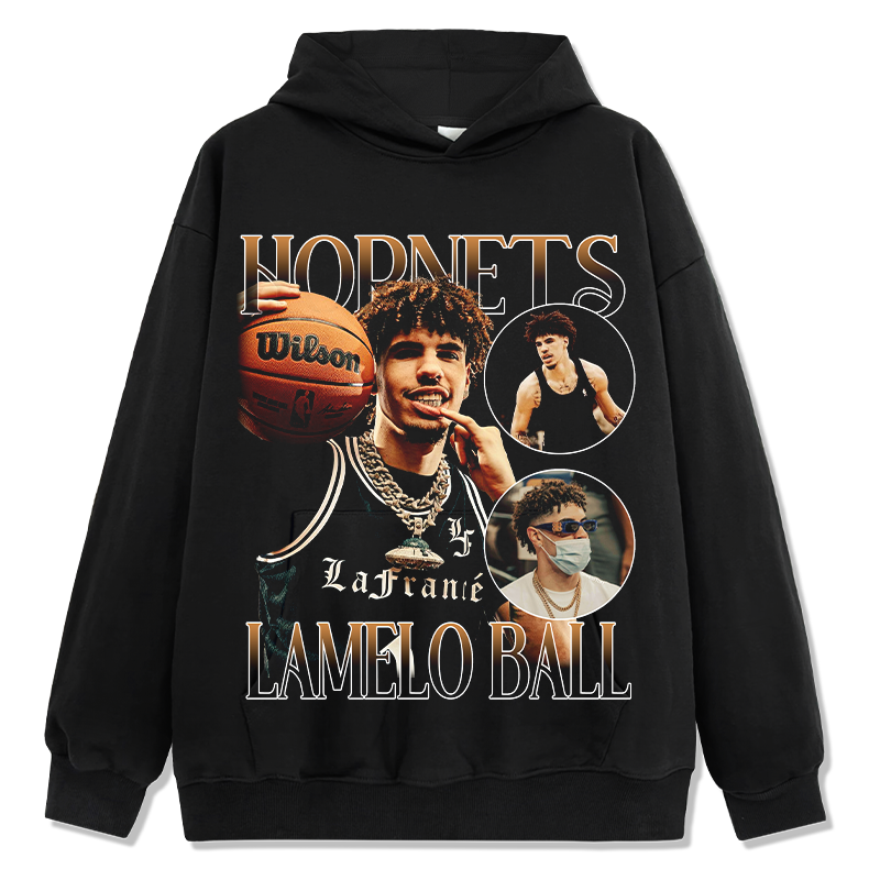 LAMELO BALL VINTAGE HOODIE · TRIPLE DOUBLE