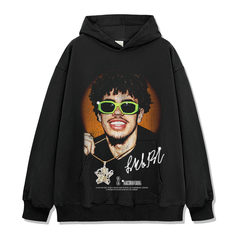 LAMELO BALL VINTAGE HOODIE · AND ONE