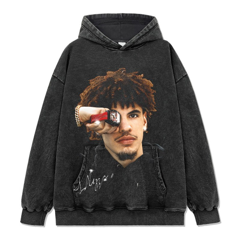 LAMELO BALL VINTAGE HOODIE · LEGEND