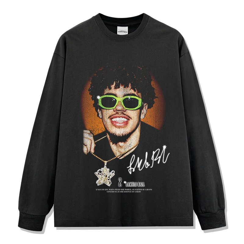 LAMELO BALL LONG SLEEVE · AND ONE