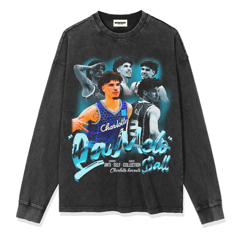 LAMELO BALL LONG SLEEVE · HALL OF FAME