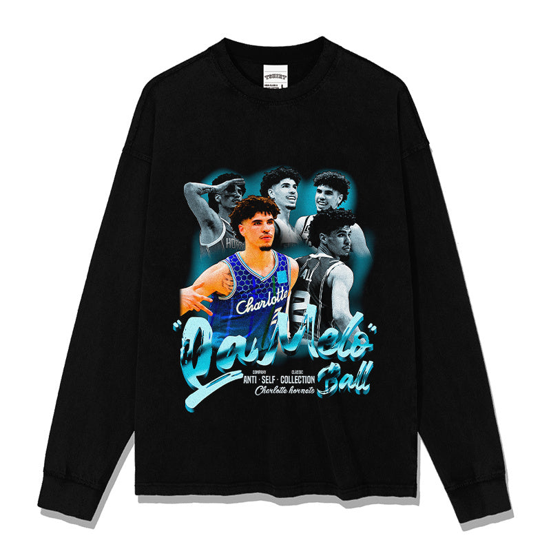 LAMELO BALL LONG SLEEVE · HALL OF FAME