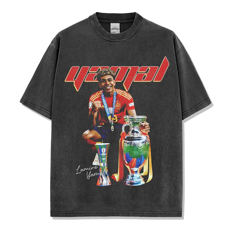 LAMINE YAMAL VINTAGE TEE · ELASTICO