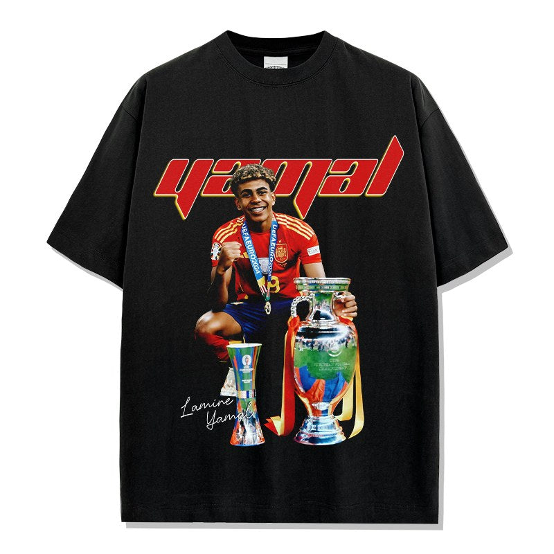 LAMINE YAMAL VINTAGE TEE · ELASTICO