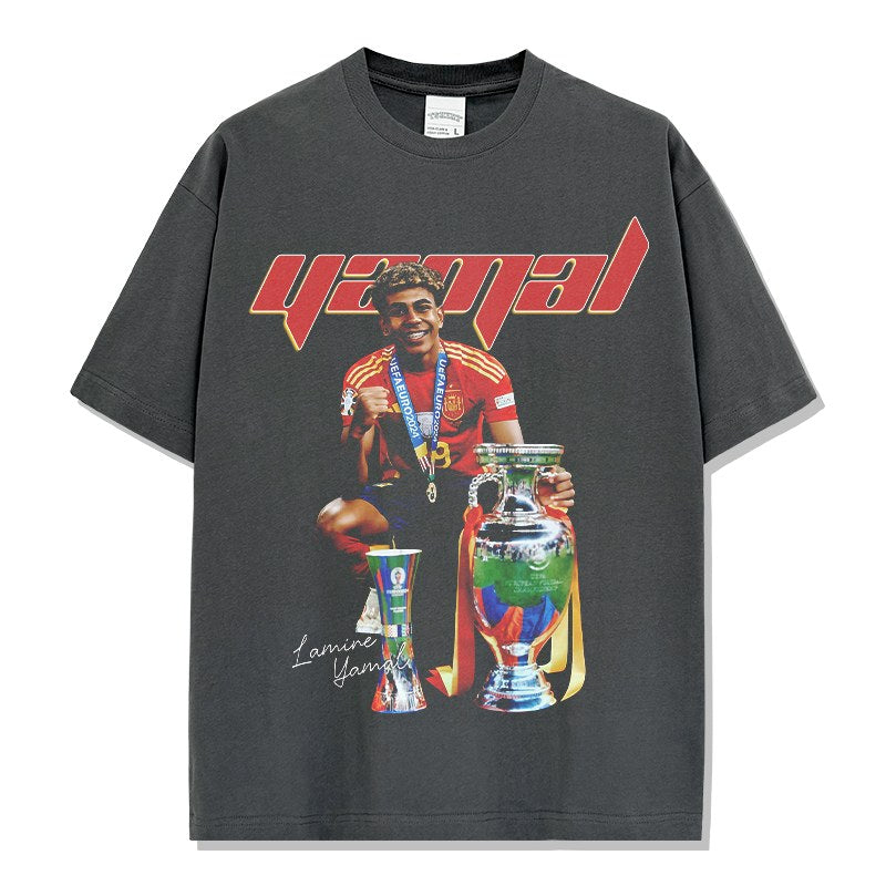 LAMINE YAMAL VINTAGE TEE · ELASTICO