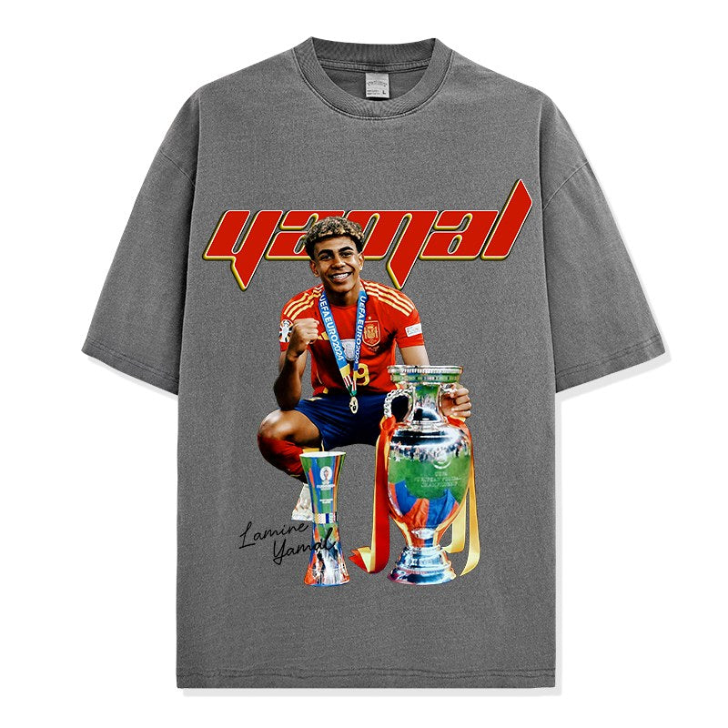 LAMINE YAMAL VINTAGE TEE · ELASTICO
