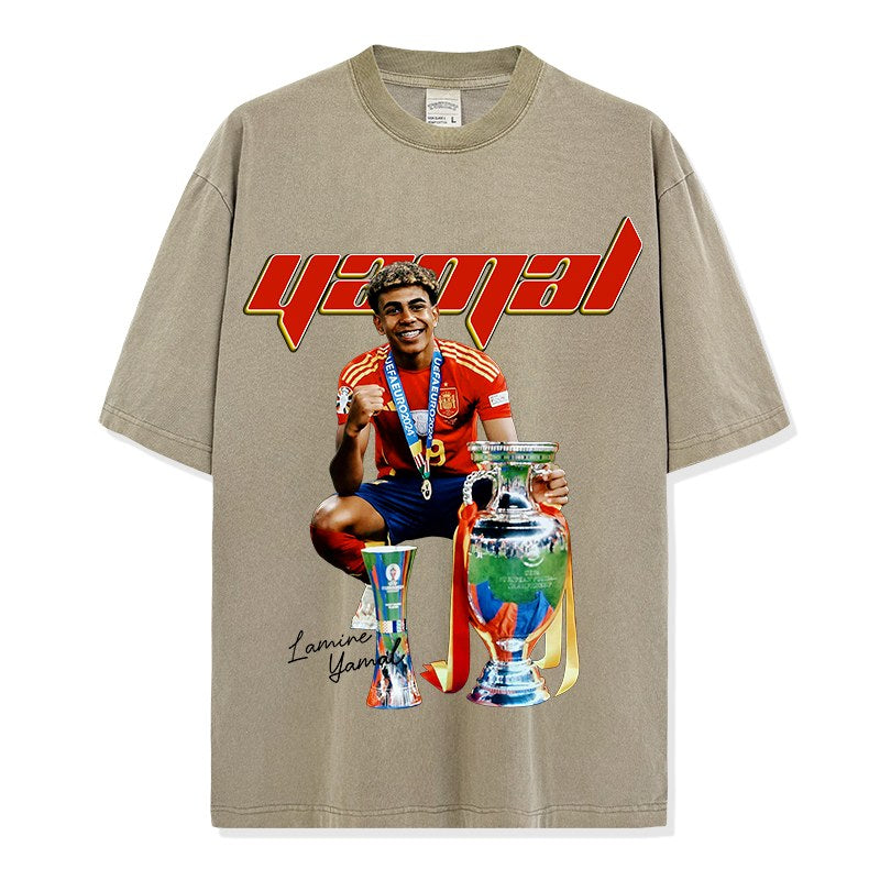 LAMINE YAMAL VINTAGE TEE · ELASTICO