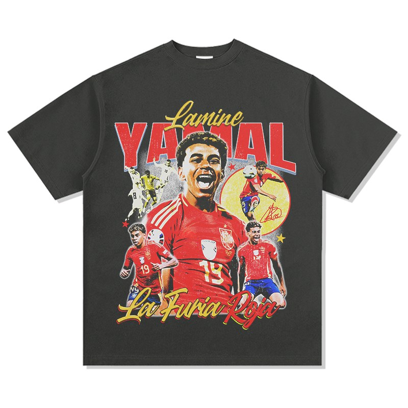LAMINE YAMAL VINTAGE TEE · RABONA