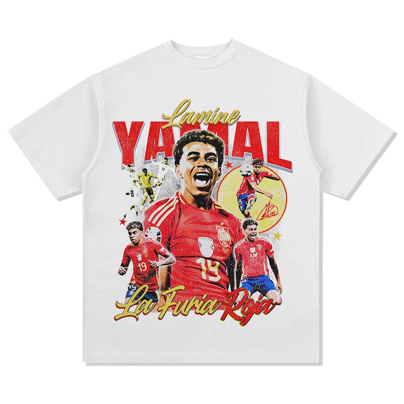 LAMINE YAMAL VINTAGE TEE · RABONA