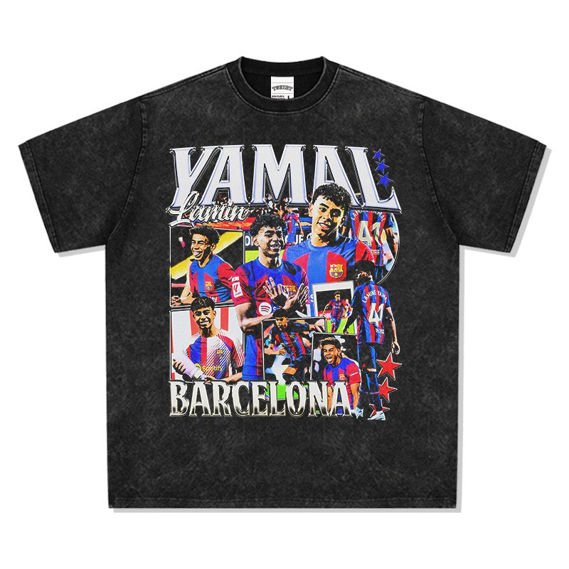 LAMINE YAMAL VINTAGE TEE · PANENKA