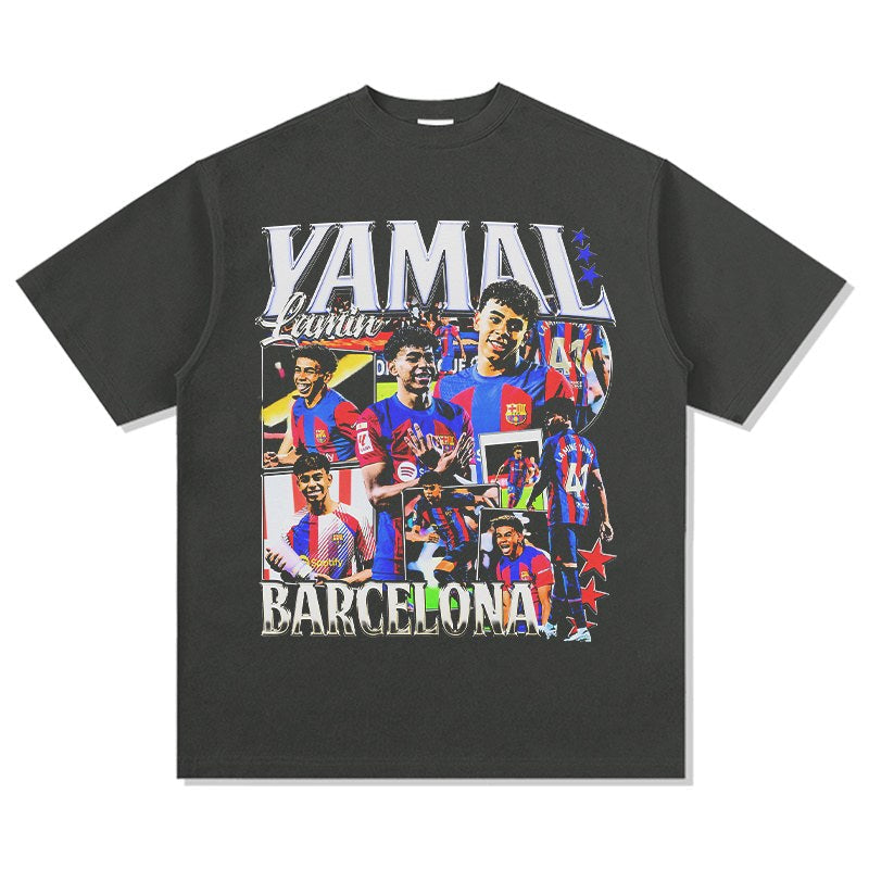 LAMINE YAMAL VINTAGE TEE · PANENKA