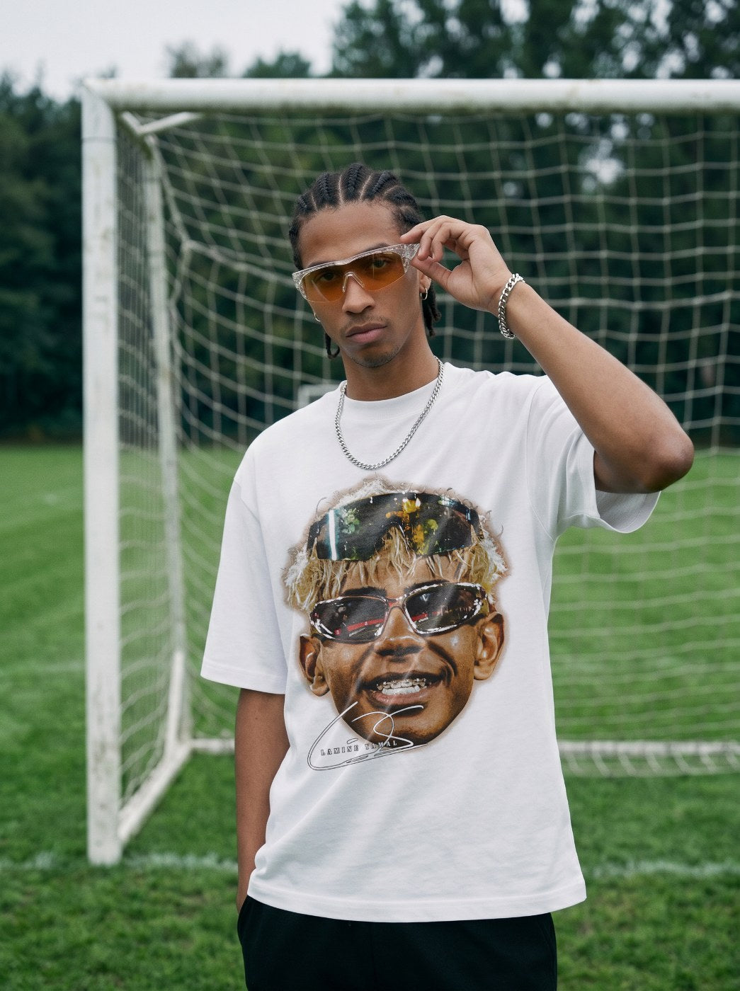 LAMINE YAMAL VINTAGE TEE · KICK OFF