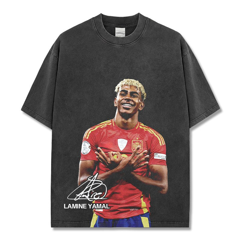 LAMINE YAMAL VINTAGE TEE · MATCHDAY