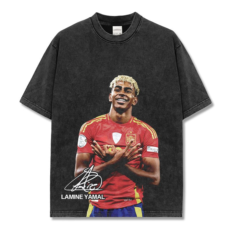LAMINE YAMAL VINTAGE TEE · MATCHDAY