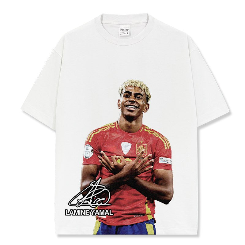 LAMINE YAMAL VINTAGE TEE · MATCHDAY