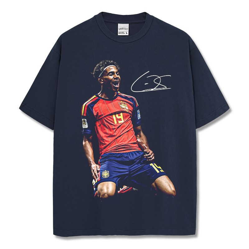 LAMINE YAMAL VINTAGE TEE · TERRACE