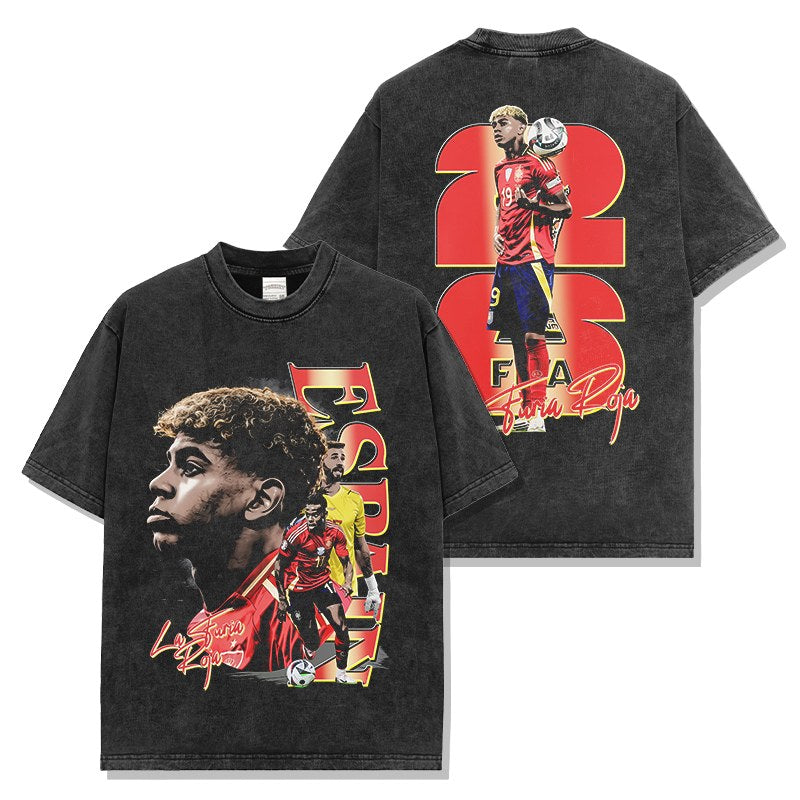 LAMINE YAMAL VINTAGE TEE · DERBY DAY