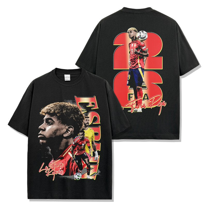 LAMINE YAMAL VINTAGE TEE · DERBY DAY