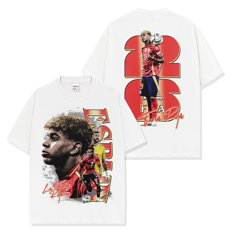 LAMINE YAMAL VINTAGE TEE · DERBY DAY