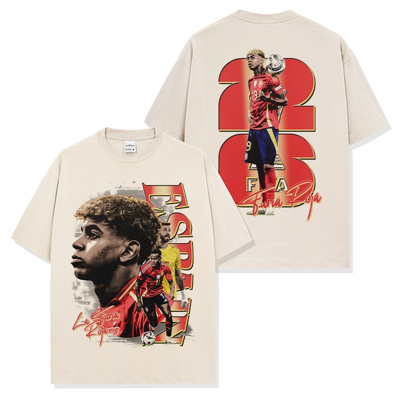 LAMINE YAMAL VINTAGE TEE · DERBY DAY