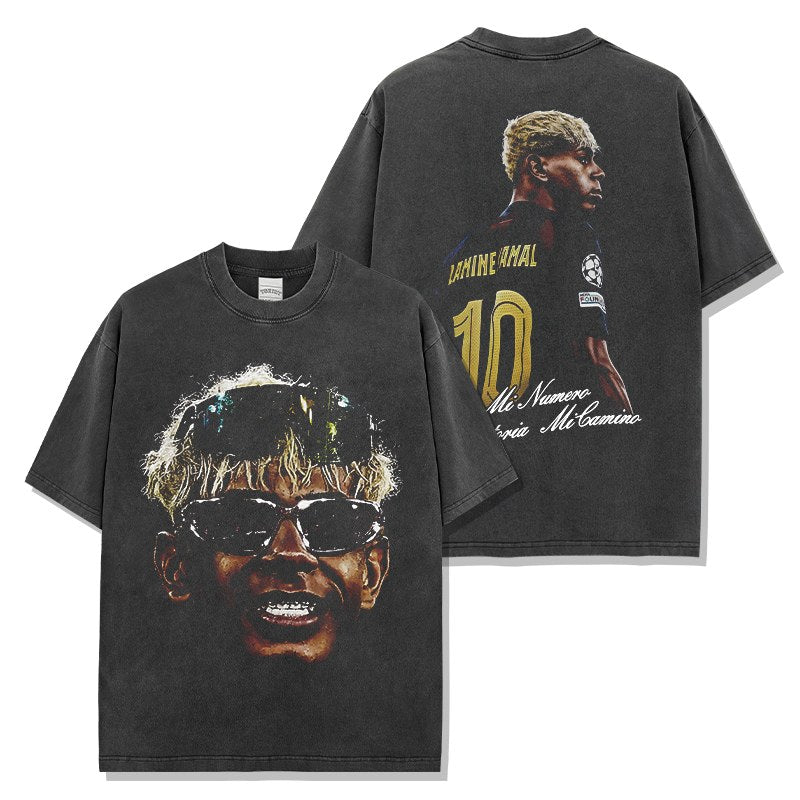 LAMINE YAMAL VINTAGE TEE · TIFO
