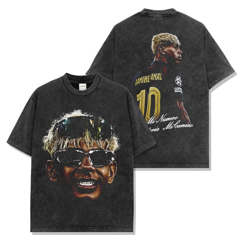 LAMINE YAMAL VINTAGE TEE · TIFO