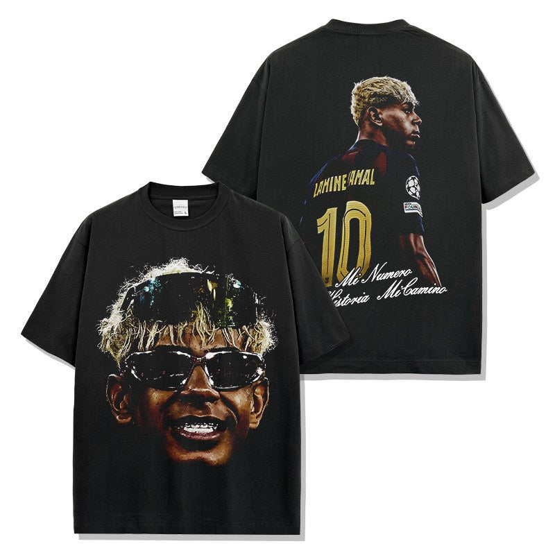 LAMINE YAMAL VINTAGE TEE · TIFO
