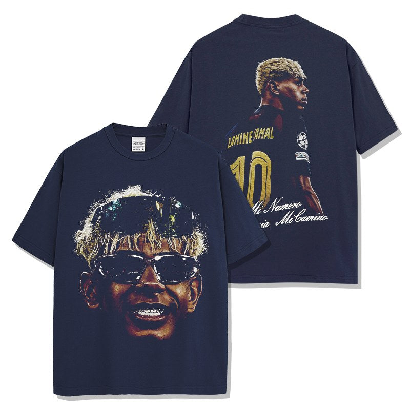 LAMINE YAMAL VINTAGE TEE · TIFO