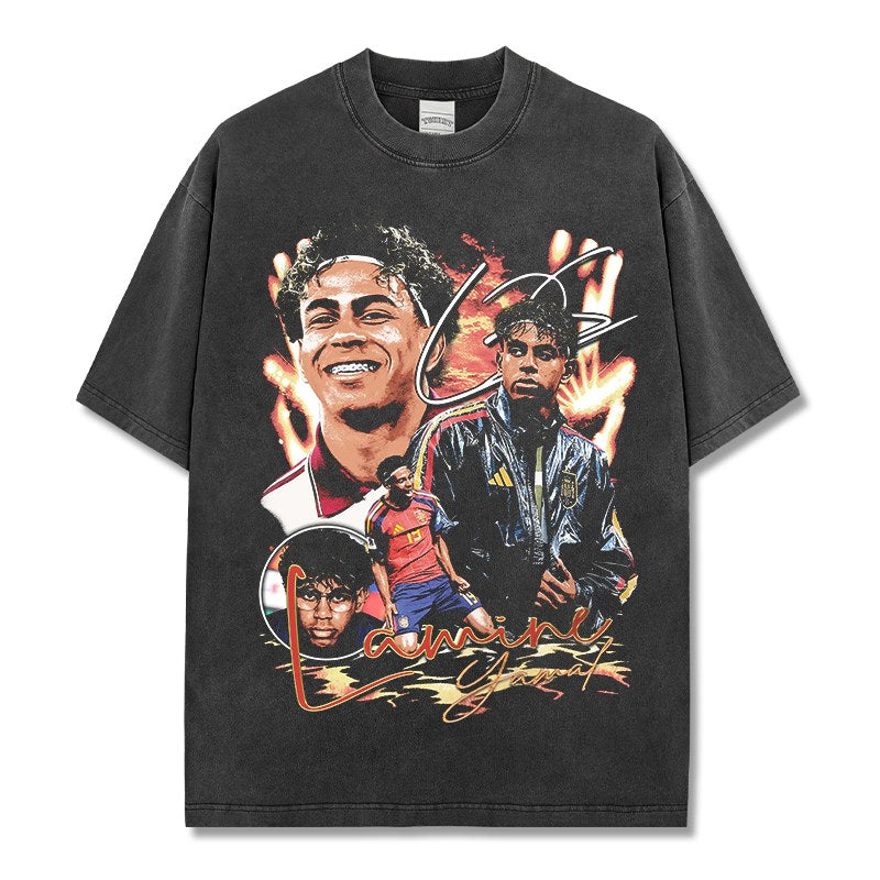 LAMINE YAMAL VINTAGE TEE · EXTRA TIME