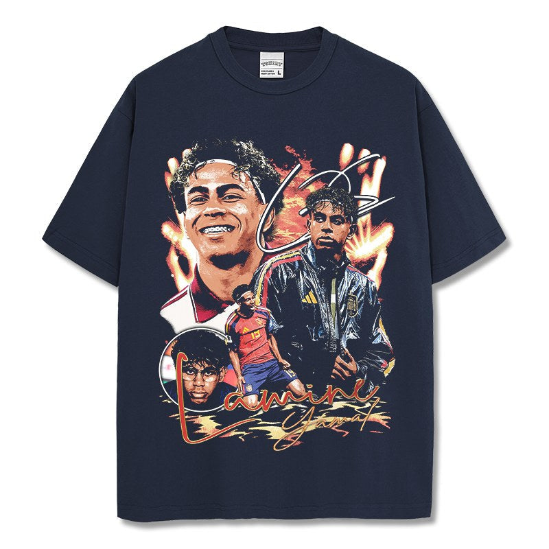 LAMINE YAMAL VINTAGE TEE · EXTRA TIME