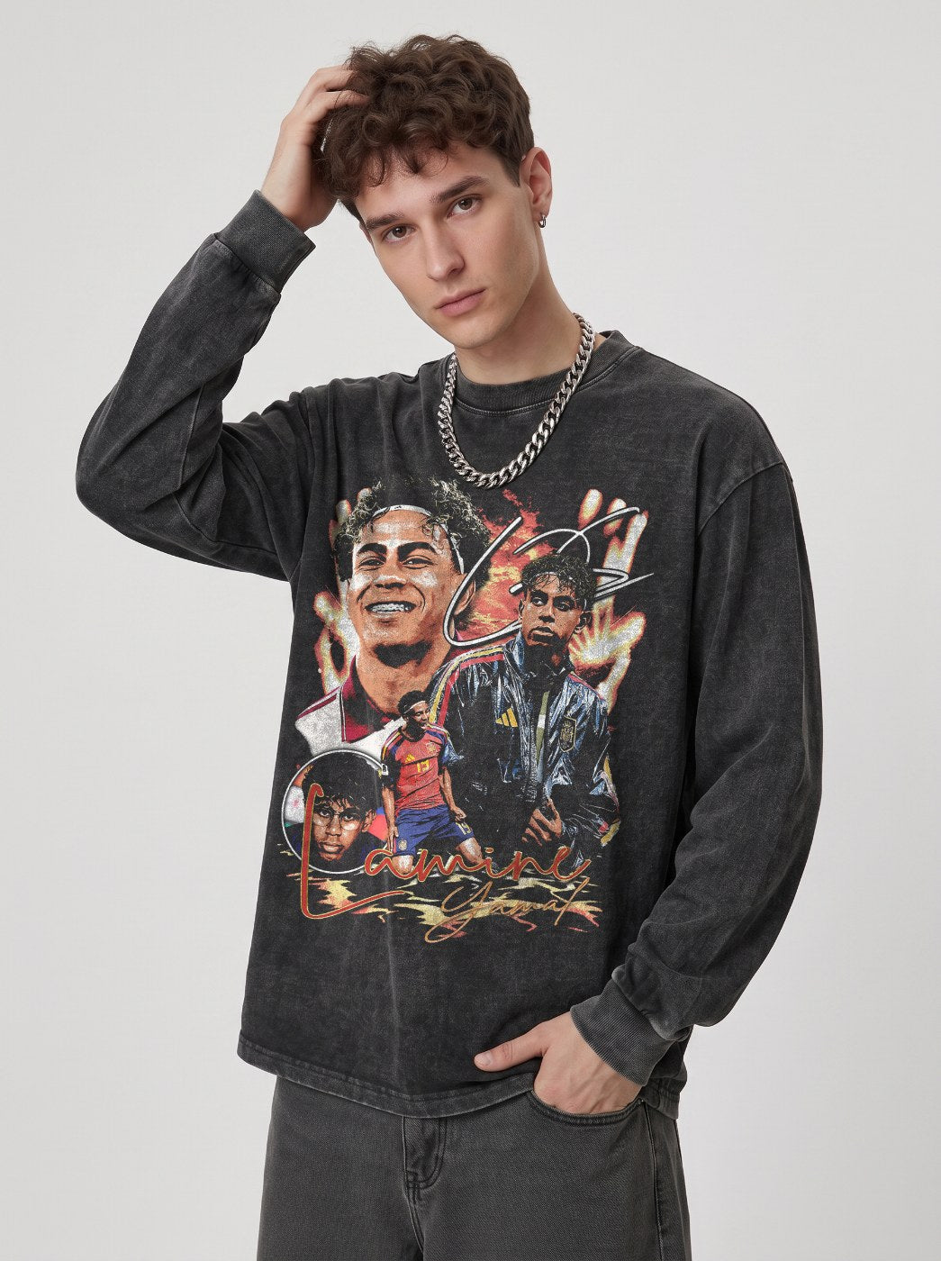 LAMINE YAMAL VINTAGE TEE · EXTRA TIME