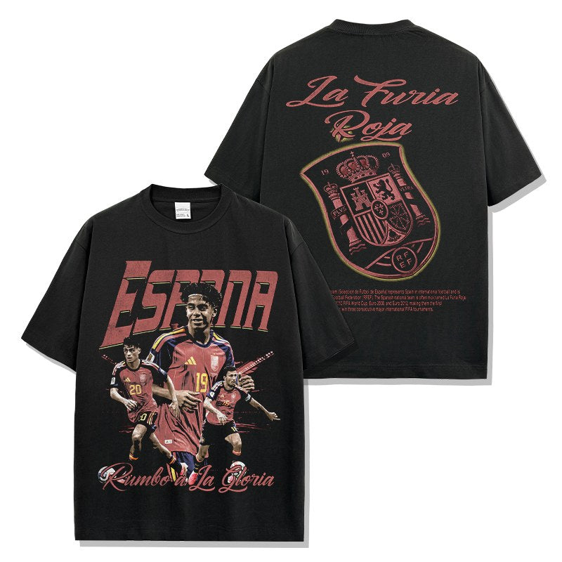 LAMINE YAMAL VINTAGE TEE · FINAL WHISTLE