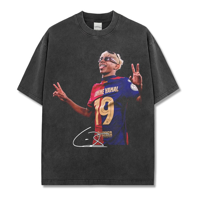 LAMINE YAMAL VINTAGE TEE · THE KID