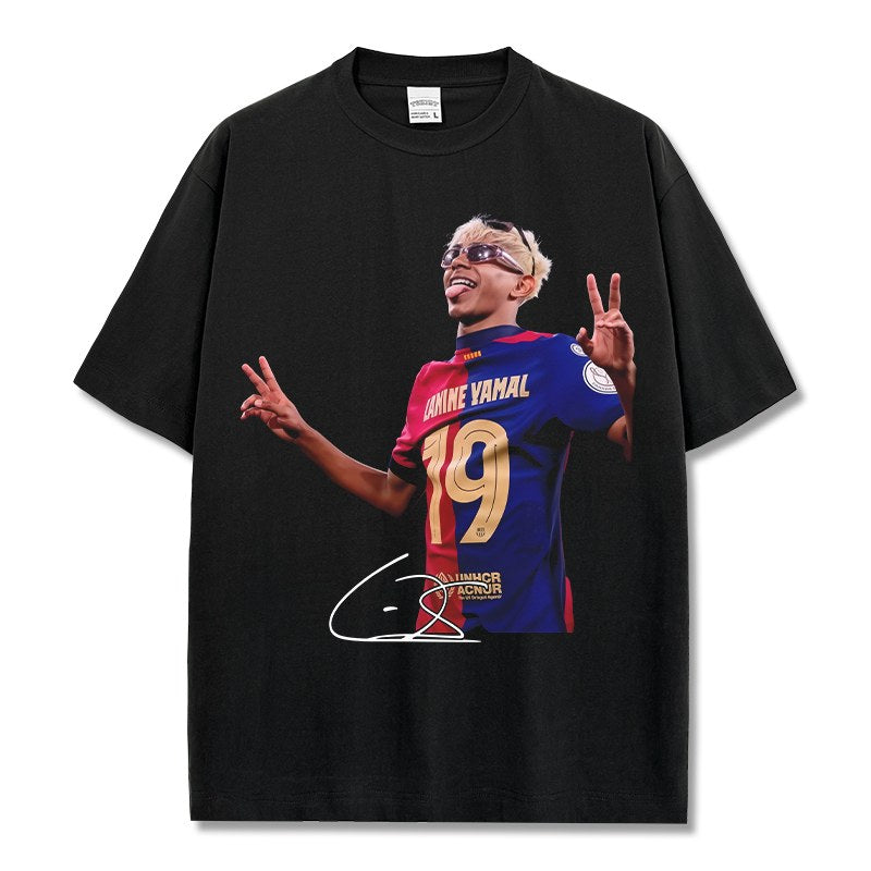 LAMINE YAMAL VINTAGE TEE · THE KID