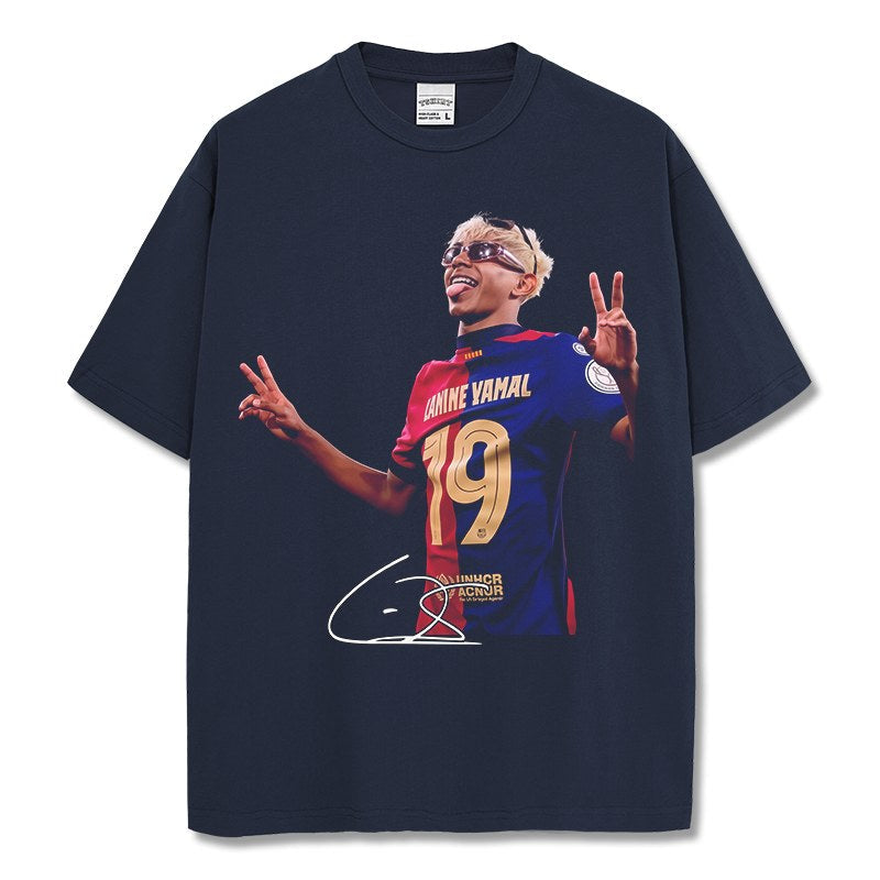 LAMINE YAMAL VINTAGE TEE · THE KID