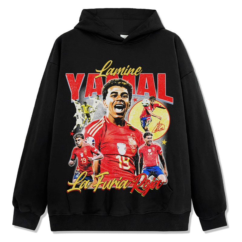 LAMINE YAMAL VINTAGE HOODIE · RABONA