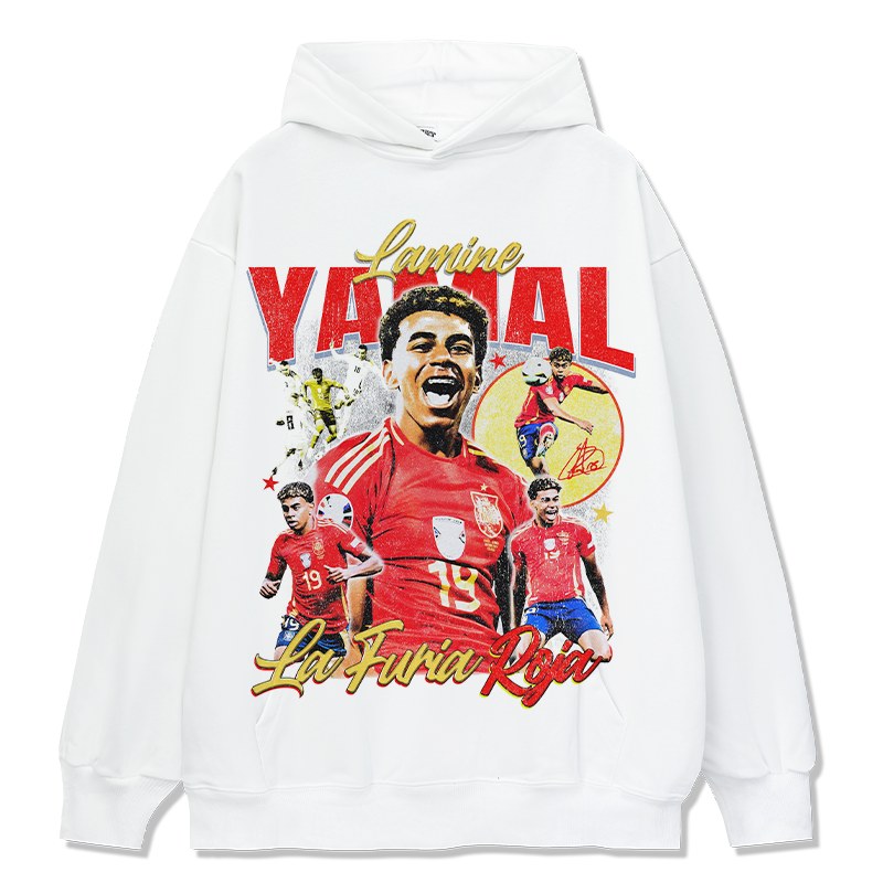 LAMINE YAMAL VINTAGE HOODIE · RABONA