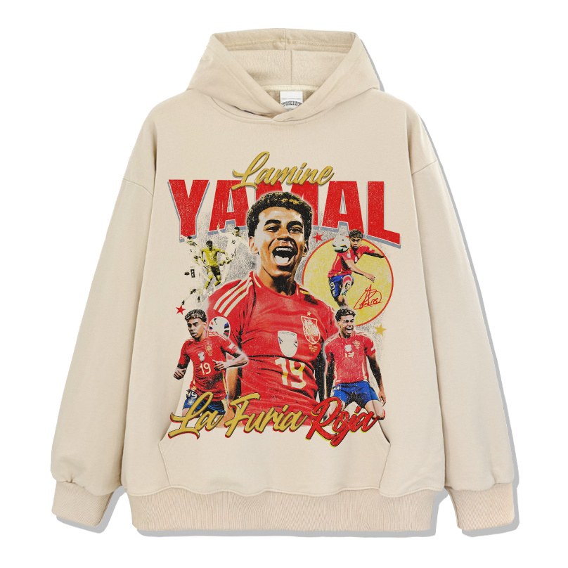 LAMINE YAMAL VINTAGE HOODIE · RABONA